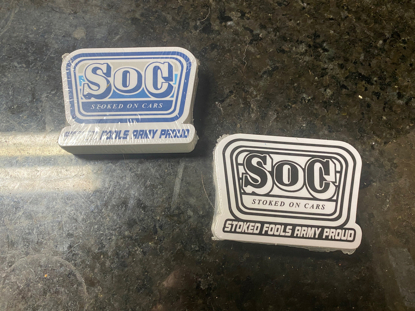 Stoked Fools Army Sticker